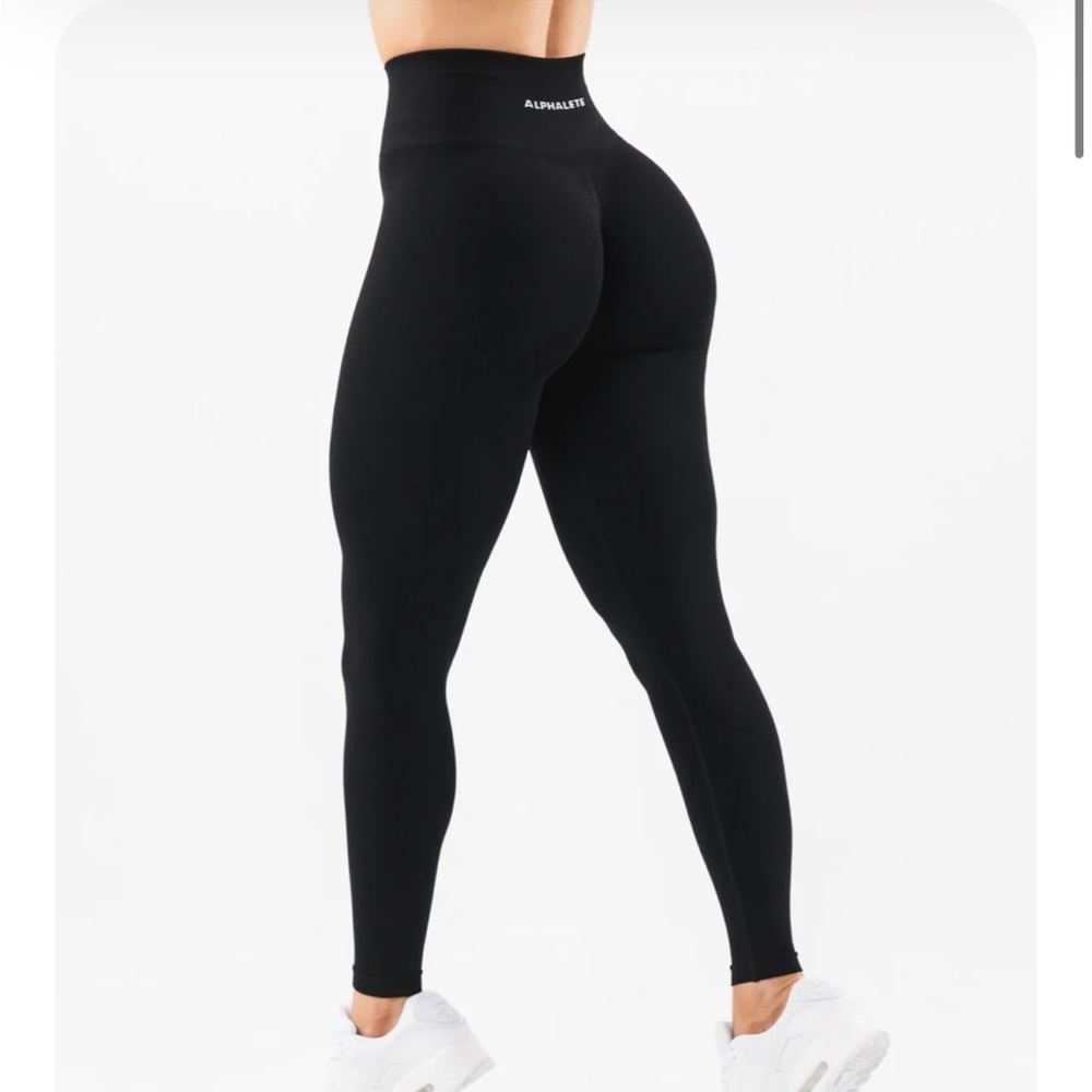 Black Alphalete Amplify Leggings